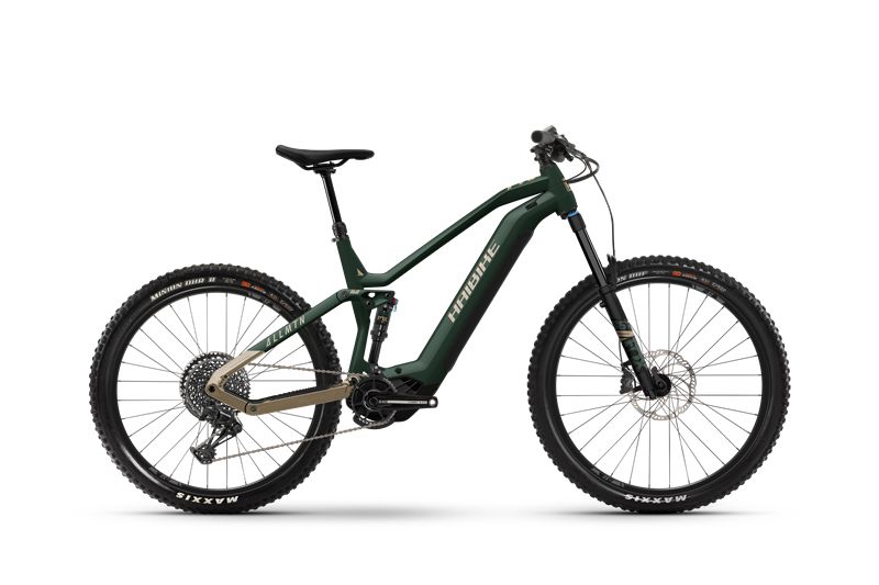 Haibike AllMTN 7 Gloss-Green-Caramel RH 44 top in Altomünster