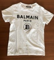 Original Balmain Kids Logo Print T-Shirt Weiß Gr. 8A (128 cm) Berlin - Wilmersdorf Vorschau