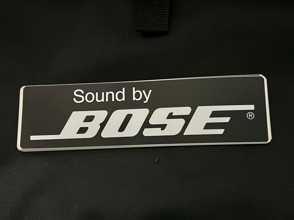 BOSE Sticker + Aufkleber = Sound by BOSE.Maße:20cm x 5cm neu in Weimar