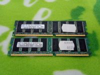 SAMSUNG DDR400 1GB PC3200U CL3 Arbeitsspeicher Nordrhein-Westfalen - Bad Driburg Vorschau