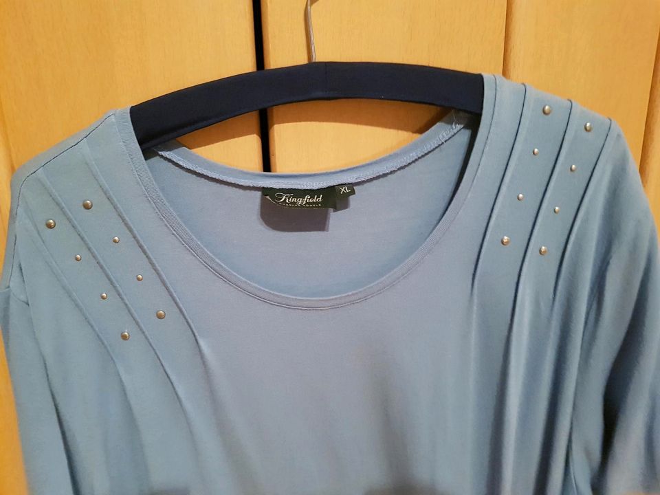 T-Shirt XL blau nwtg. in Jungingen