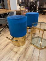 Bar Hocker Statement Piece gold-blau Nordrhein-Westfalen - Wesel Vorschau