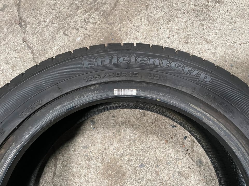 4x Demo Sommerreifen 185 55 R15 82H Goodyear EfficientGrip in Giebelstadt