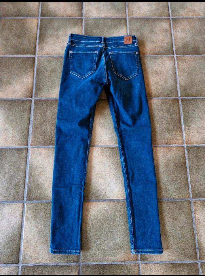 Mango Jeans Hose Denim Blau Gr. 36 in Meschede