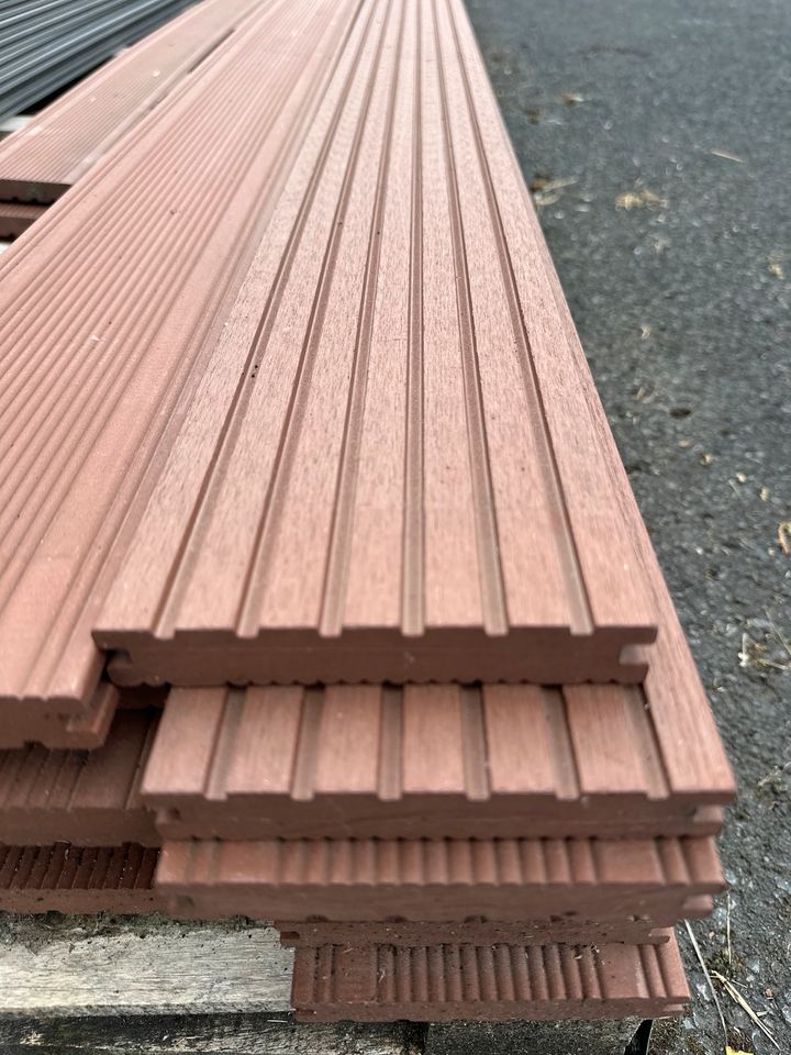 RESTPOSTEN Günstige WPC Terrassendielen 2. Wahl (3€/pro Lfm)20x130mm