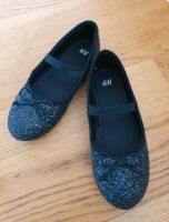 Schwarze Ballerinas Glitzer Neuwertig H&M Gr. 29/30 Bayern - Burgberg Vorschau