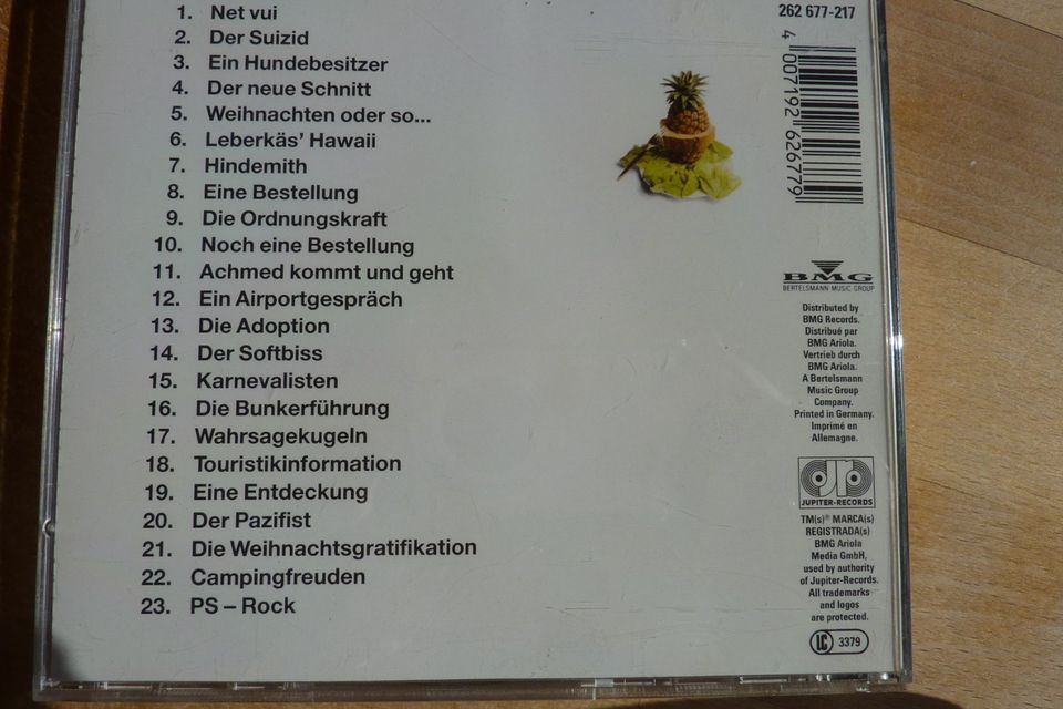 CD Gerhard Polt Leberkäs Hawaii 1981, wie neu in Schrobenhausen