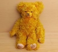Stroh Teddy Plüsch gelb Figur Stofftier Kuscheltier 46 cm Sachsen - Löbau Vorschau