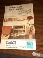 Musiktruhe "Studio 73" mit HF-Stereoempfäner und Phonogerät Sachsen - Meerane Vorschau