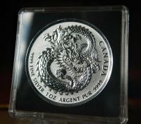 1 oz Silber Canada " Lucky Dragon High Relief " Hessen - Weilburg Vorschau