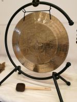 Indian Premium Gong 22' Zoll, 55cm mit Ständer & Mallet Brandenburg - Nauen Vorschau