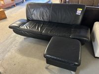 Couch / Sofa mit Fußhocker aus Leder - LD281201 Bad Godesberg - Lannesdorf Vorschau