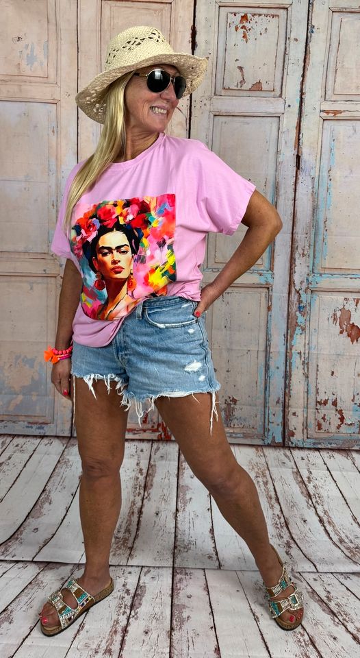 Oversize Shirt „Frida Kahlo“ 100% Cotton in Bochum