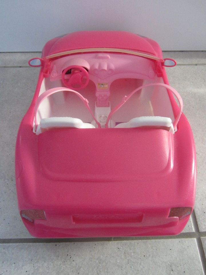 Barbie Auto Cabrio / Sportwagen pink für Barbie Puppe in Wöllstein