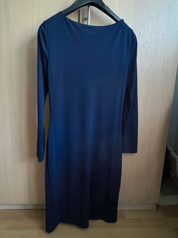 Street One Kleid Langarm dunkel blau Langarmkleid Größe 38 M in Rabenau