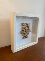 Deko für Feinschmecker Bilderrahmen Schriftzug aus Holz Stuttgart - Stuttgart-West Vorschau