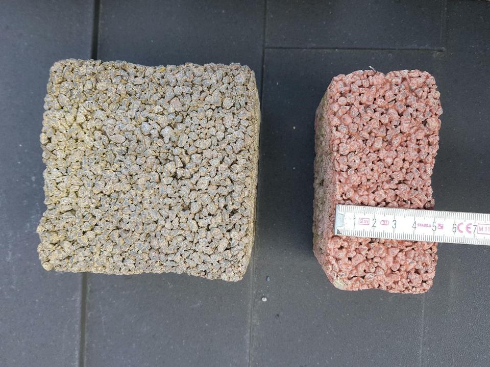 Tränen-Ökopflastersteine gute 80m² "Herbst" (rot,braun, beige) in Erfurt