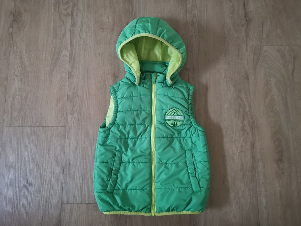 Topolino Regenjacke gefüttert / H&M Weste Gr. 110 in Grevesmuehlen