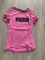 Puma enges T-Shirt Pink mit Puma Aufdruck vorne Größe 152 Nordrhein-Westfalen - Langenfeld Vorschau