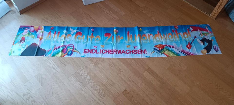 Banner Jugendweihe in Thale-Westerhausen