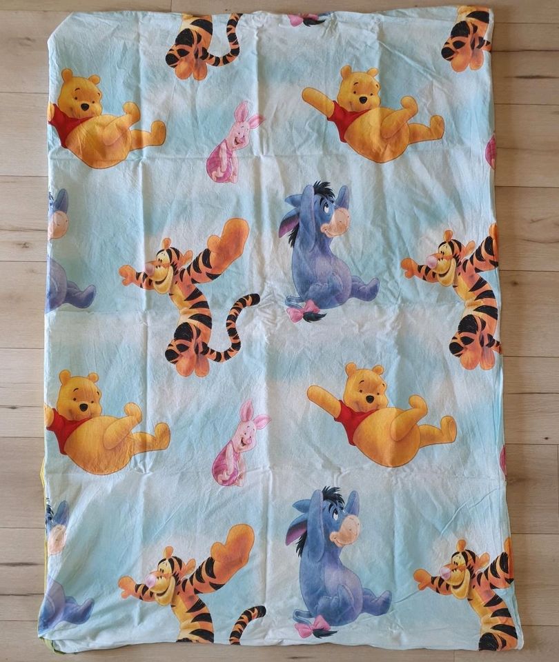 1 Set Winnie Puuh Bettwäsche 135x100 + 60x40cm Kinderbettwäsche in Möser