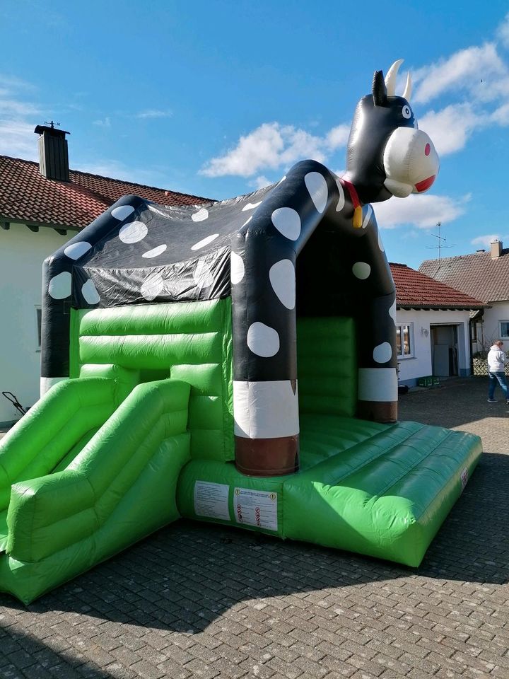 Hüpfburg Kuh leihen Radolfzell Stockach Pfullendorf Tuttlinge in Mühlingen