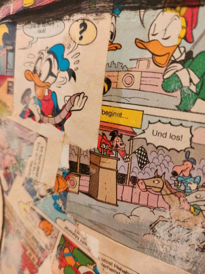 Selbst gemachte Leinwand Donald Duck in Bördeland