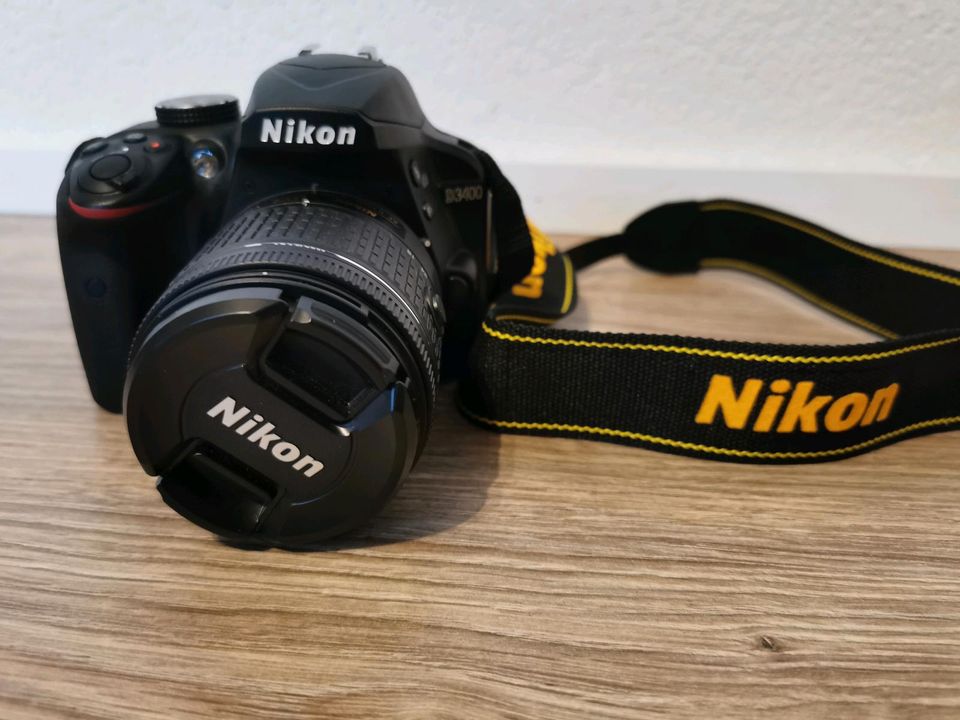 Nikon D3400 Spiegelreflex Kamera in Wolfhagen 