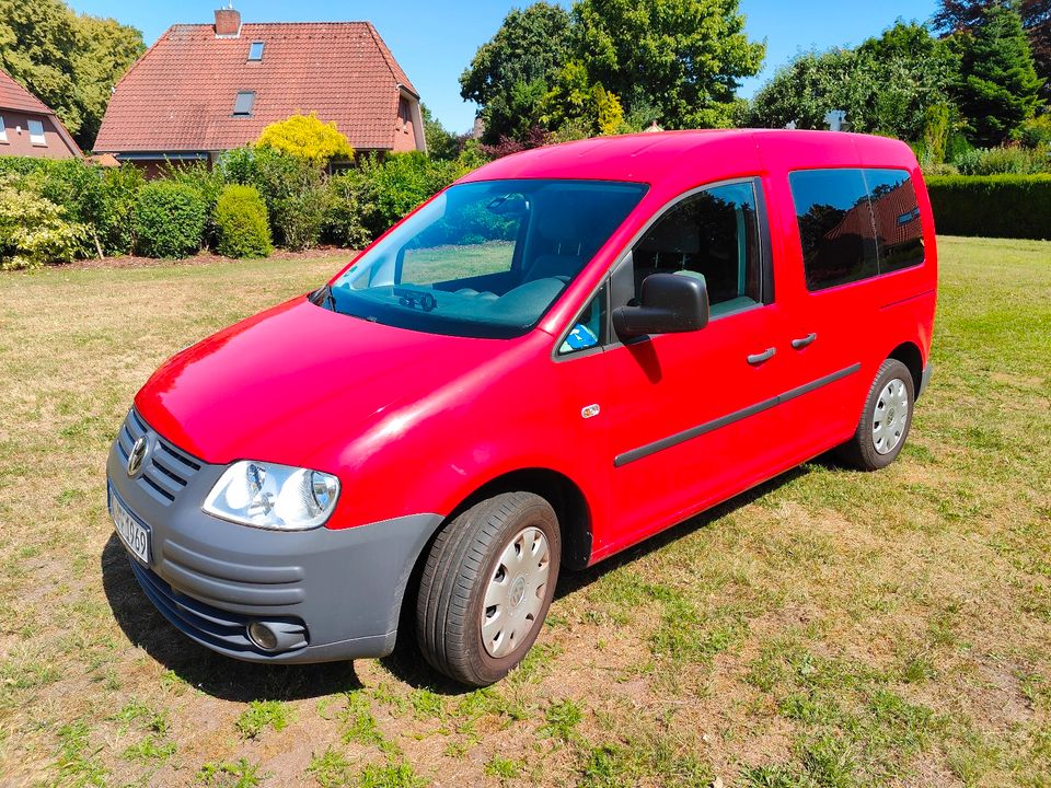 VW Caddy, Camperausbau, nur 83.000 km in Ganderkesee