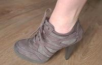 Pumps sneaker Optik grau 39 Hessen - Münster Vorschau