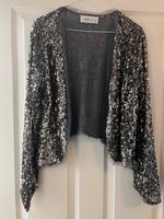 Abercrombie Jacke Blazer Pailletten Glitzer L grau Silber Köln - Ehrenfeld Vorschau