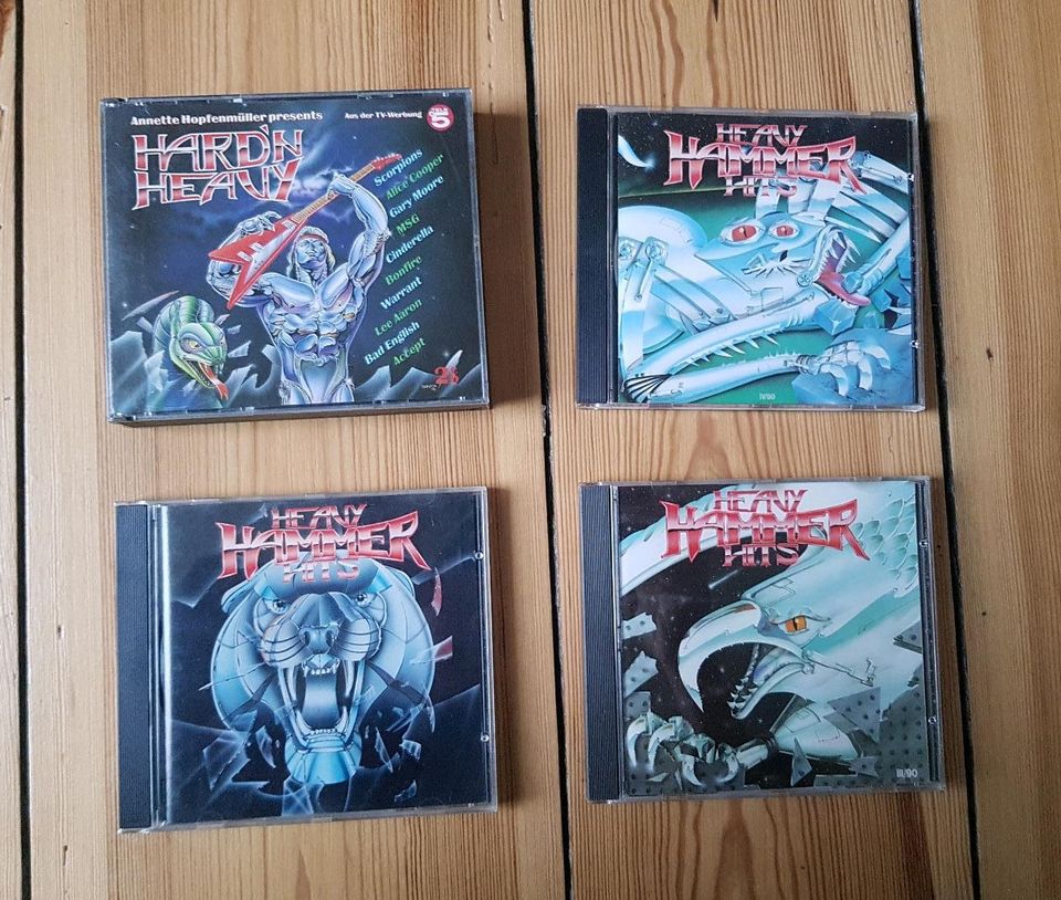 Heavy Hammer Hits/ Hard'n Heavy Sampler Konvolut Judas Priest in Berlin