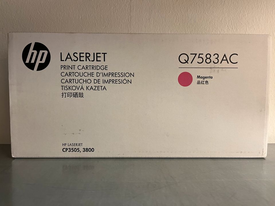 HP 503A Q7583AC Laserjet Magenta Tinte Toner Patrone neu OVP in Hagenburg