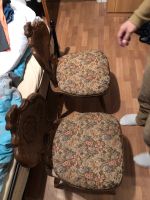 Antike Stühle aus Eichenholz mit schöner Schnitzarbeit Nordrhein-Westfalen - Oberhausen Vorschau