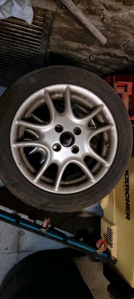 Opel Irmscher Alufelgen 4x100 15 Zoll in Mendig