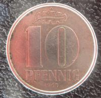 10 Pfennig DDR Münze 1968 A - Aluminium 10 Pfennige - DDR Top! Sachsen - Reichenbach (Vogtland) Vorschau
