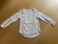 Damen Bluse Shirt s 36 xs 34 weiß beige Stickerei H&M Shirts lang Niedersachsen - Syke Vorschau