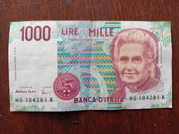 Geldschein 1000  Lire italien Baden-Württemberg - Pforzheim Vorschau
