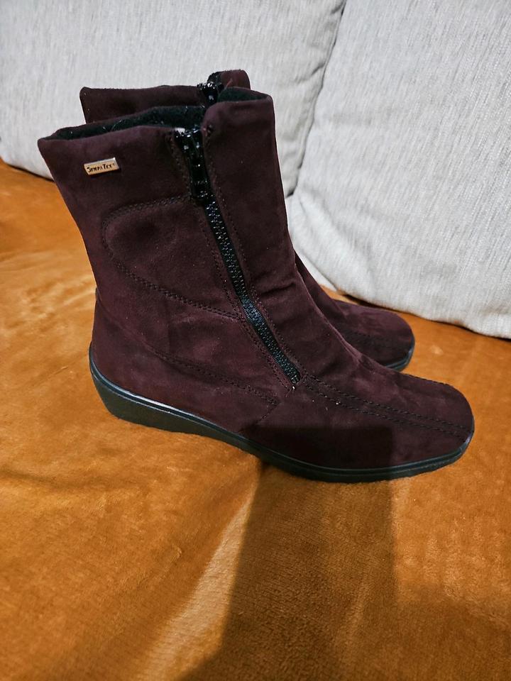 Verk. Gefütterte (Schurwolle) Stiefeletten von Rohde Gr. 40 in Wolfsburg