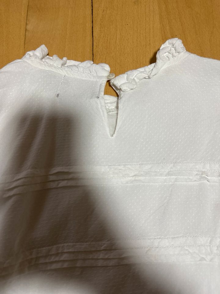 Creamie Bluse weiss Shirt Größe 164 Sylt in Isenbüttel