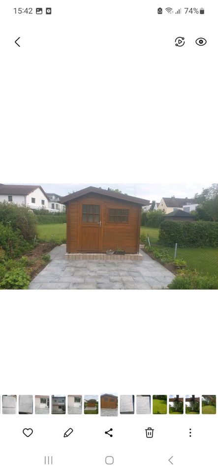 Wir bauen Fundament für Gartenhäuser in München