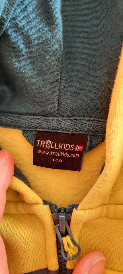 Trollkids Sweatshirt-Jacke Gr. 140 in Bad Bocklet