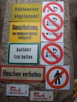 Schilder DDR Oldtimer Garage Rauchen verboten Schild Sachsen - Hainichen Vorschau