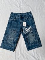 Kurze Jeans Hose cool Gr 116 122 neuwertig Bund verstellbar Baden-Württemberg - Karlsruhe Vorschau