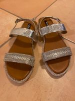 Silberne Glitzer Sommersandalen neu Berlin - Zehlendorf Vorschau