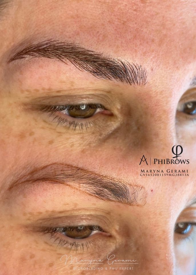 Model für Microblading PMU in Meerbusch