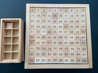 Montessori Waldorf Hunderterbrett Zähltafel 100 Rahmen Hessen - Heidenrod Vorschau