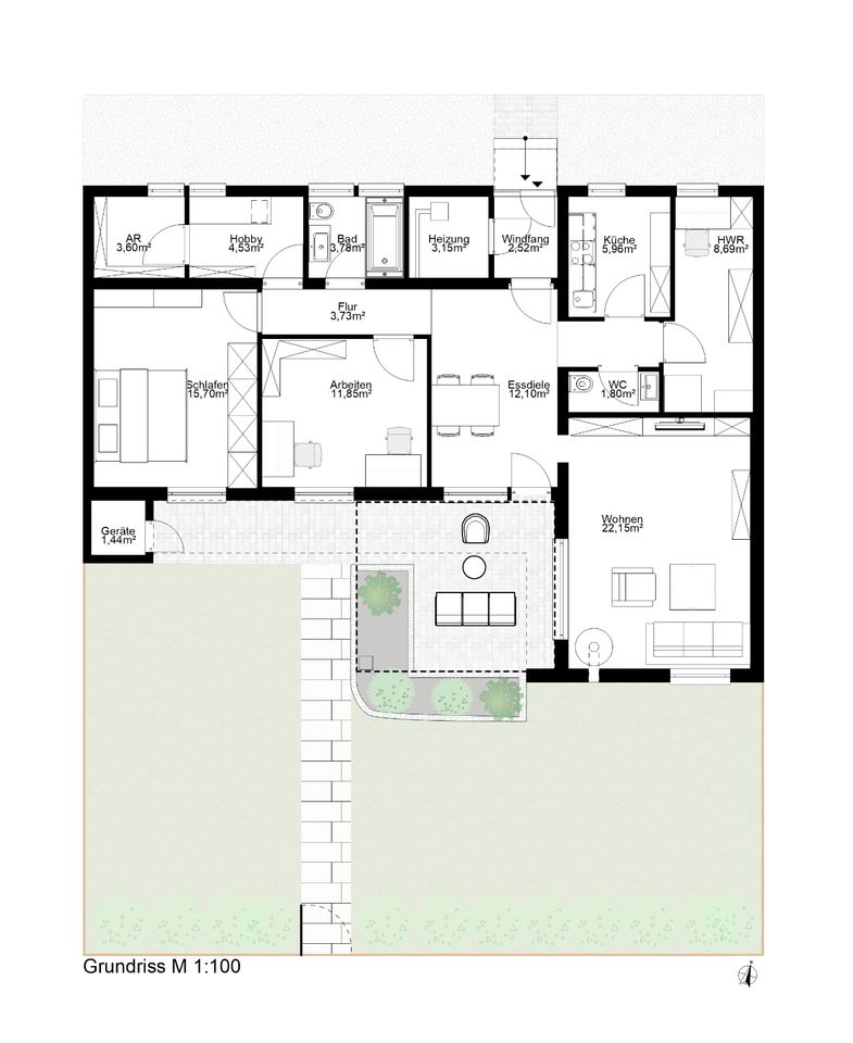 Bungalow Oberkirchberg bei Illerkirchberg -sofort verfügbar- in Illerkirchberg