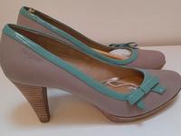 Pumps, grau-türkis, Gr. 40, NEU! Nordrhein-Westfalen - Olsberg Vorschau
