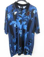 Nike NSW Floral Sport Freizeit Polo Shirt Trikot blau schwarz XL Hessen - Münster Vorschau